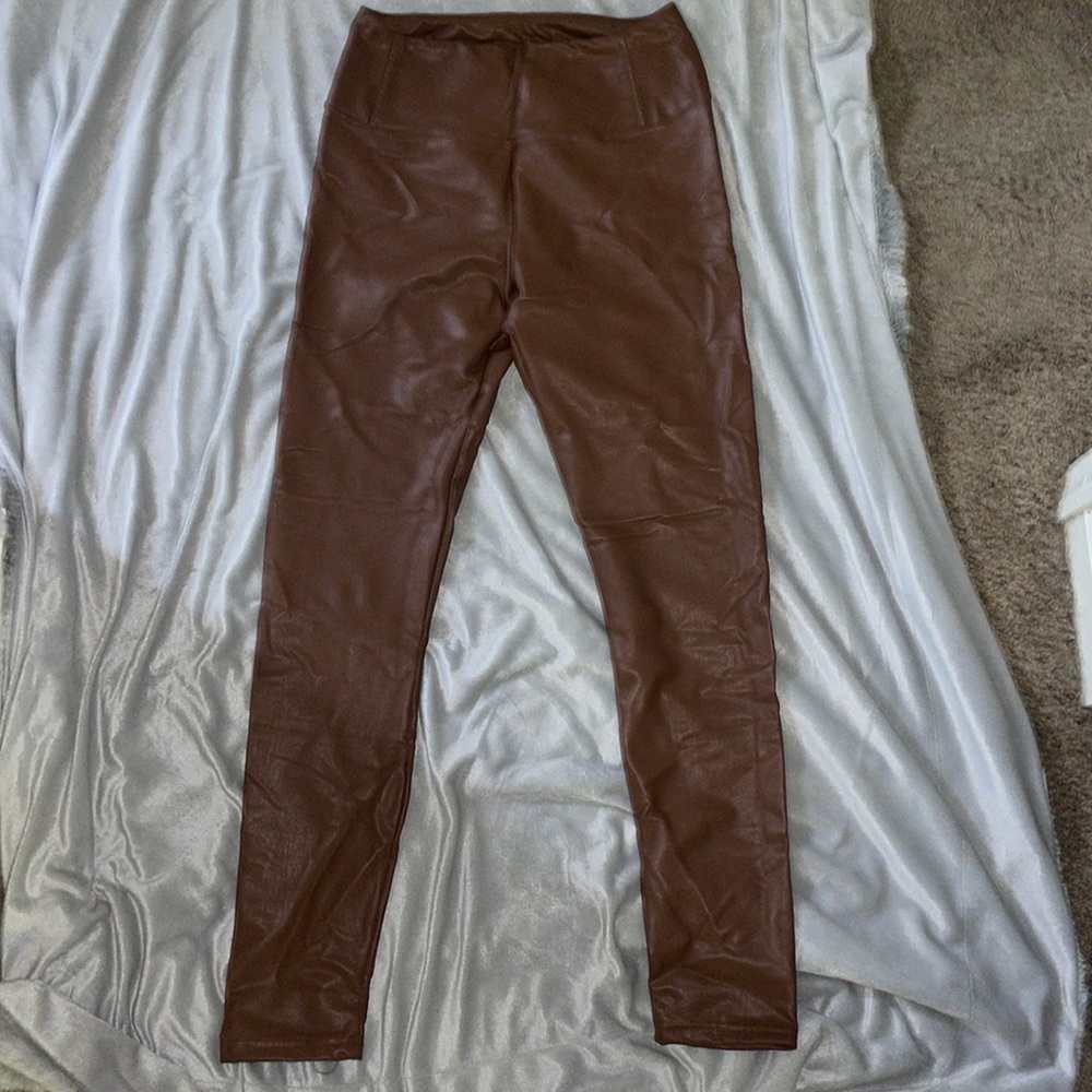 Bagatelle NYC Faux Leather Leggings